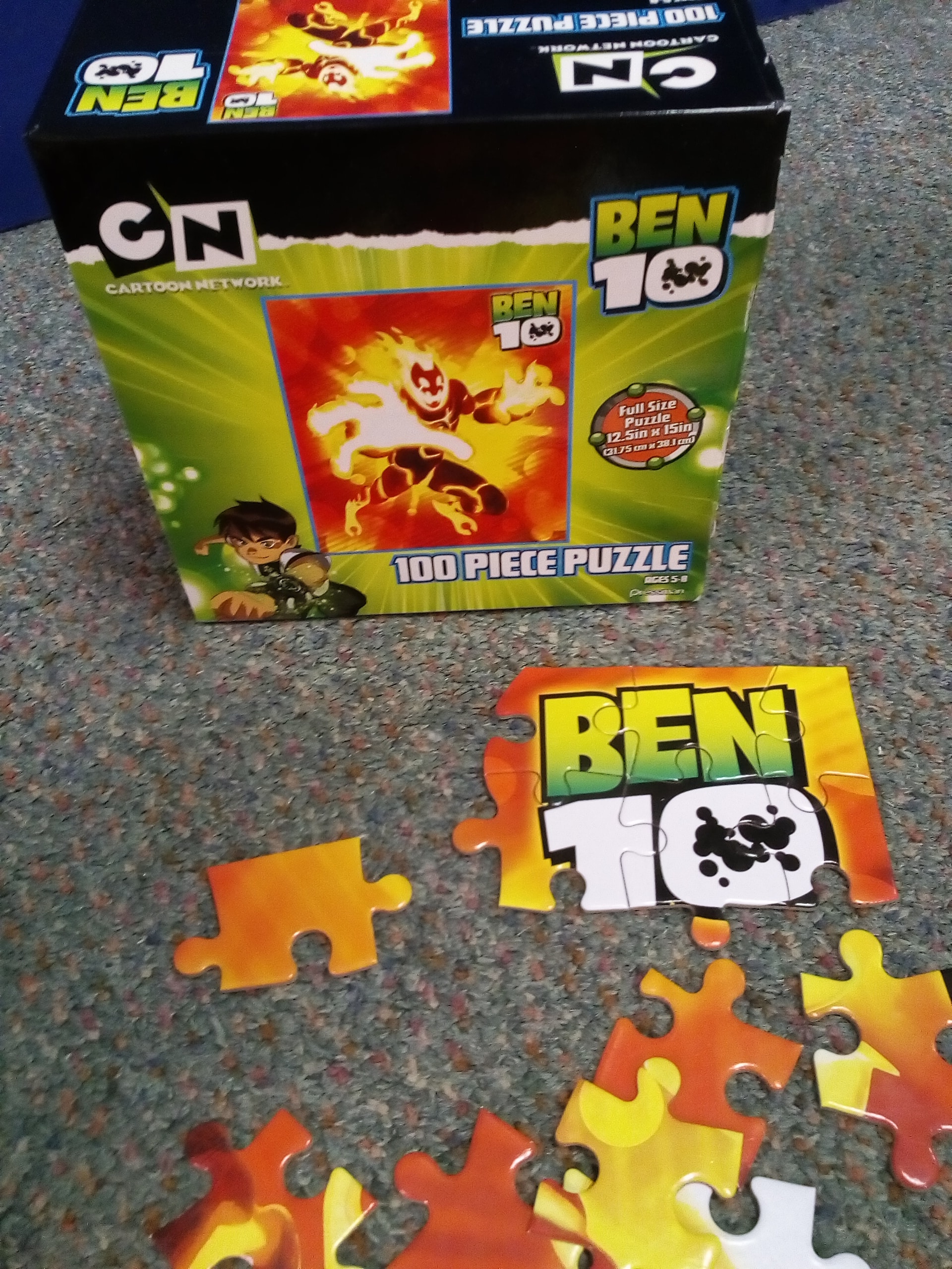 Solve Ben 10 aliens jigsaw puzzle online with 260 pieces