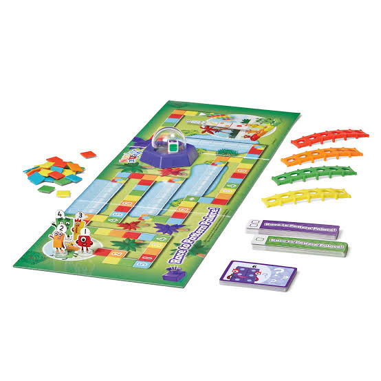 Race to Pattern Palace! Number Blocks game 