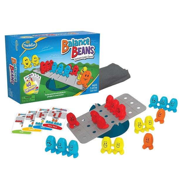 Balance Beans, seesaw logic game 
