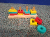 Wooden Sorting Shapes and Placement Puzzle 