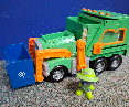 Paw patrol green rubbish truck 