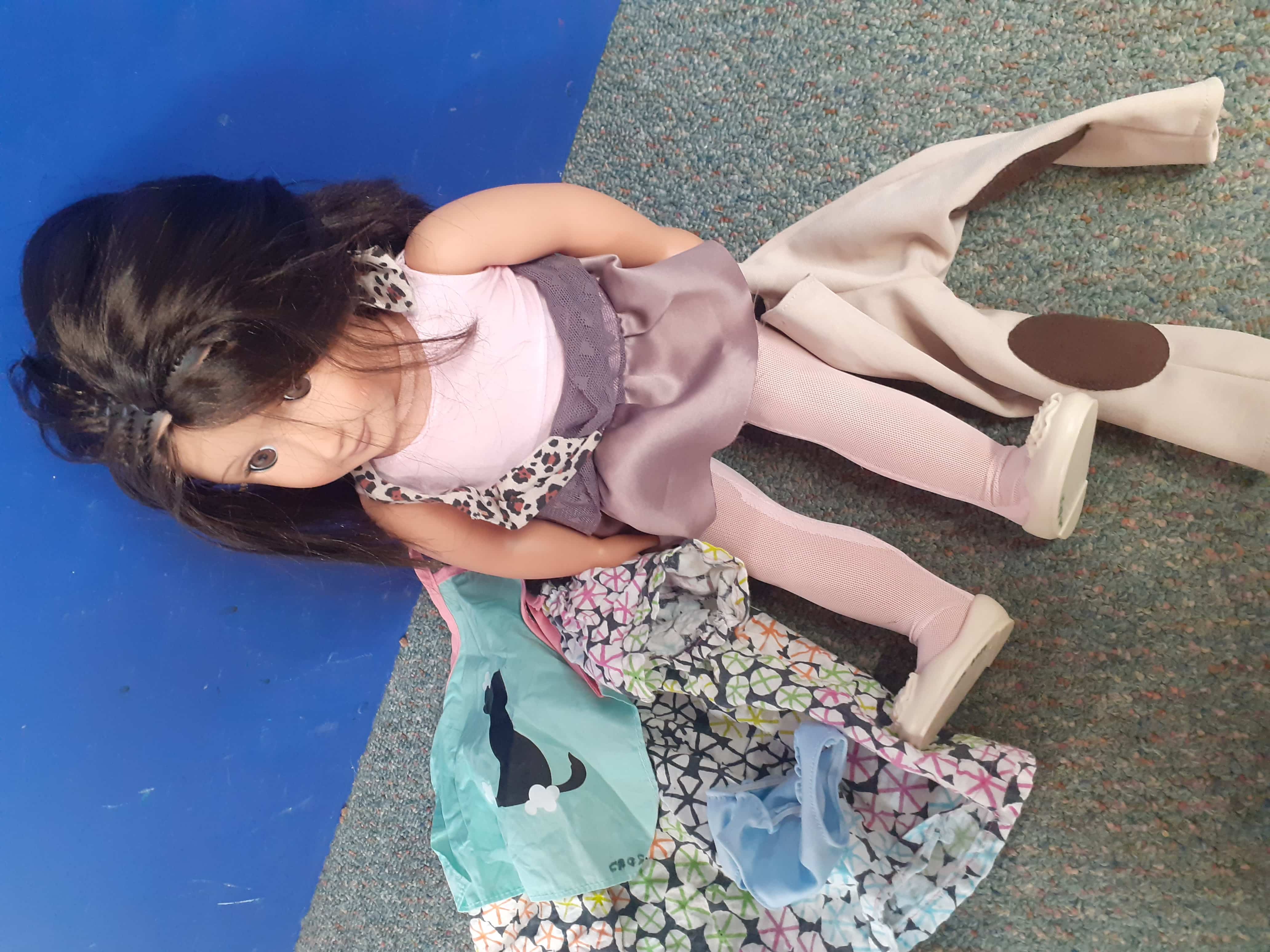Large doll - brown hair, Our Generation 