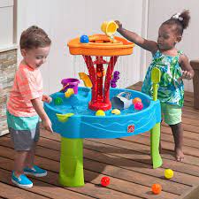 Water play table - mid size ( Blue ) Summer Showers Splash Tower Water Table